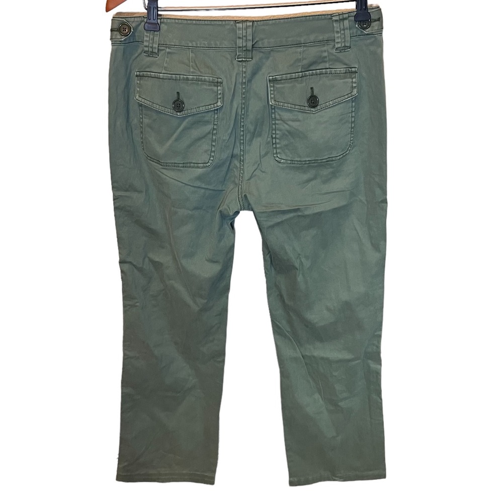 Cabi Green Army Patchwork Pants - image 2